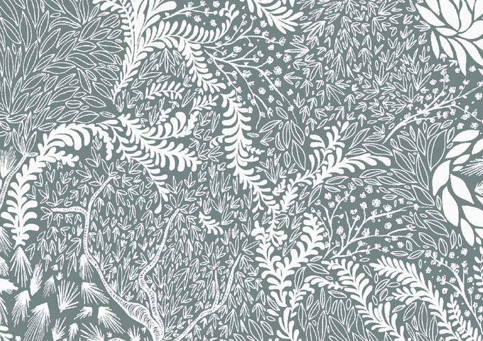William Tree, Stone Blue - Roller Blind - Image 6